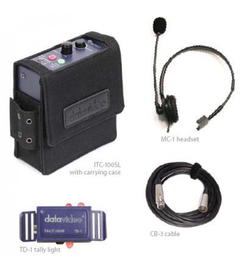 Datavideo ITC 100SL Beltpack for ITC-100 Intercom System